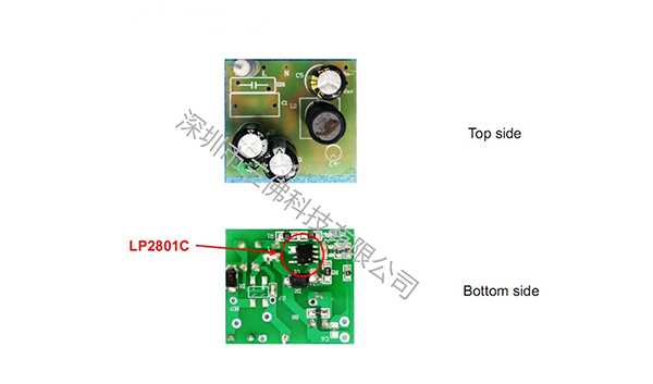 12V-200MA開關電源方案LP2801C芯茂微